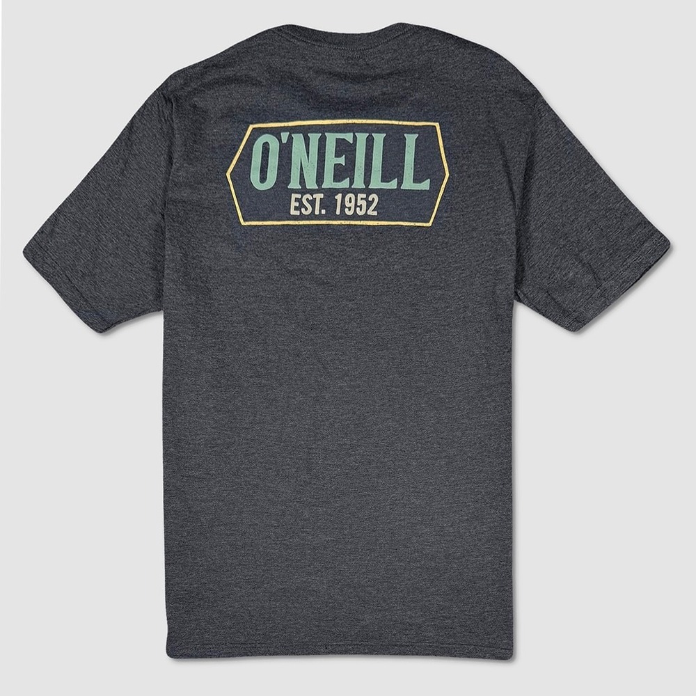 O'Neill Brink Tee / T-Shirt / Shirt -‎ NWT Mens Size Medium Charcoal - #49536-K2